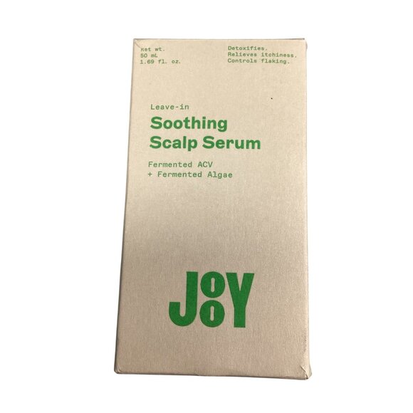 Jooy Leave-In Soothing Scalp Serum 50 ml With Fermented ACV & Algae Haircare New - Picture 5 of 7